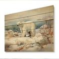 thumbnail image 2 of Designart "Arctic Monarch" Canadian Print on Natural Pine Wood, 2 of 5