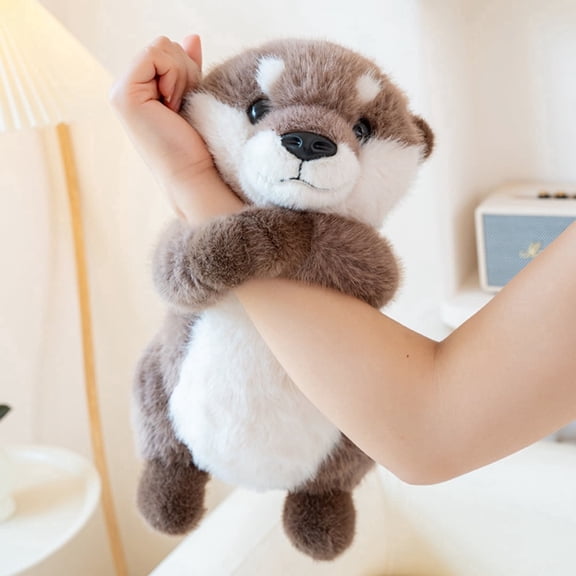 Cuddly Sea Otter Stuffed Animal-Cute OtterPlush Soft Plush Toy Birthday Gift for Kids Girls Boys