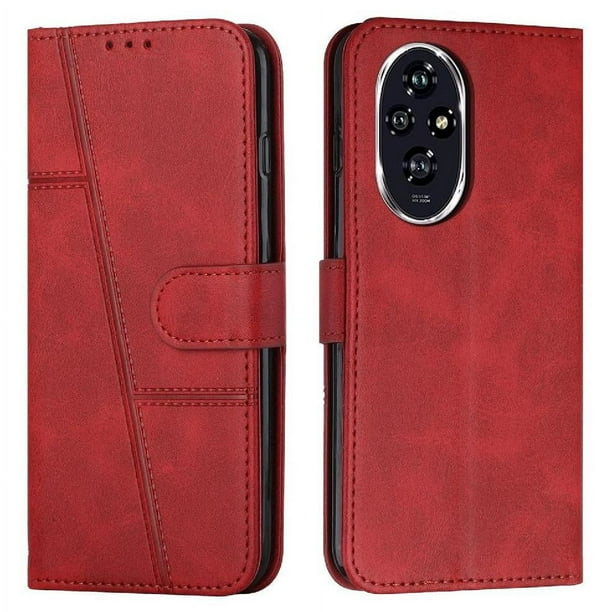 Funda Flip para FOXDOCK Honor 200 Pro 5G – Carcasa delgada y resistente a impactos con soporte para uso diario y profesional