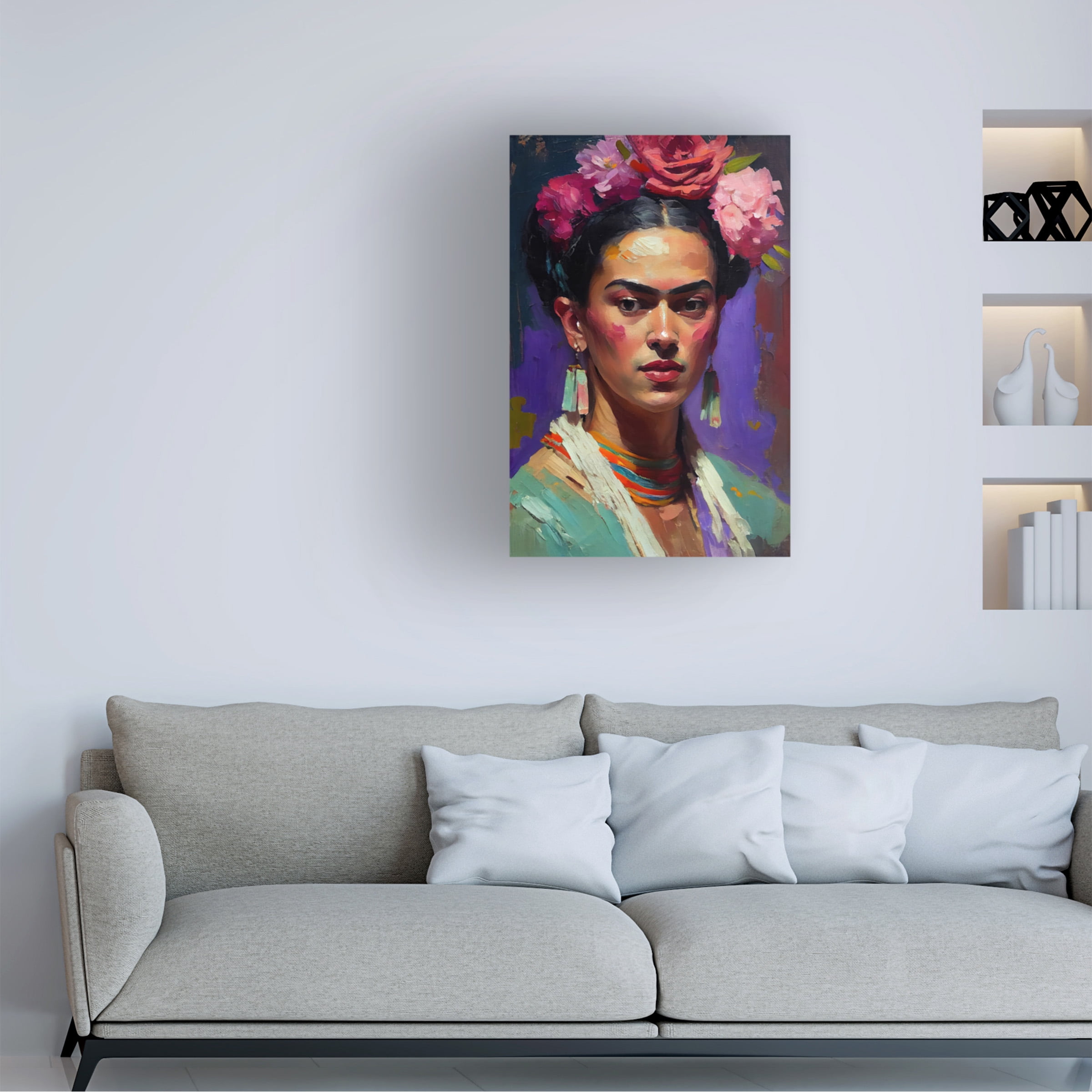 Treechild 'Portrait Of Frida' Canvas Art