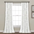 thumbnail image 2 of Lush Decor Avon Window Panel, 84 by 54-Inch, White, 2 of 6