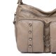 thumbnail image 2 of Bolsa de viaje de mano femenino de moda remache de correa ajustable portátil para ir de compras Sywqhk Para Estrenar, 2 of 7