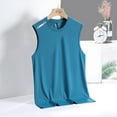 thumbnail image 6 of Ierhent Men's Sleeveless T-Shirt Men's Regular-Fit Tank Top(Sky Blue,XXL), 6 of 7