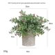 thumbnail image 1 of Plantas artificiales para casa de muñecas en miniatura, miniflores en maceta, modelo de bonsái en miniatura para decoraciones de jardín y casa de muñecas a escala, 1 Uds., 1 of 5