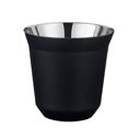 thumbnail image 2 of Taza de café de acero inoxidable 80 ml taza resistente al calor de pared para Espresso, 2 of 11