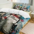 thumbnail image 6 of Suicide Squad Joker Harley Quinn 3 Pieces Bedding Sets Comfortable Soft Comforter Sets Decoration Bedroom Gifts With 1 Duvet Cover 2 Pillowcases, 6 of 7