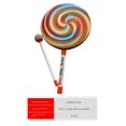 thumbnail image 2 of Orff Instruments Rainbow Lollipop Drums 8 Pulgadas Accesorios Musicales Instrumentos de PercusióN Tambor de Mano Juguetes de EducacióN Preescolar, 2 of 5