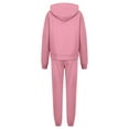 thumbnail image 5 of Lumtrix Womens 2 Piece Outfits Lounge Hoodie Sweatsuit Sets Oversized Sweatshirt Baggy Fall Comfy Sweatpants with Pockets Pink S, 5 of 8