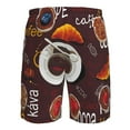 thumbnail image 6 of Naloa A Cup Of Black Coffee On A Saucer Men's Beach Shorts, Surfing shorts, Swim trunks, Quick Dry Swim Trunks for Surfing Beach Fun - X-Large, 6 of 9