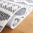 thumbnail image 5 of SAFAVIEH Alamo Curtis Geometric Area Rug, Charcoal/Ivory, 5'3" x 7'6", 5 of 8