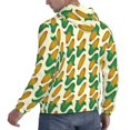 thumbnail image 6 of Uemuo Corn 8 Pattern Men's Hoodie - Casual Pullover Hoodie with Kangaroo Pocket, Stylish Hooded Sweatshirt for Everyday Wear-Medium, 6 of 7