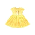 thumbnail image 2 of ATAIKU Yellow Princess Dress Up for Girls Sequin Tulle Birthday Party Dress Kids Ball Gown Halloween Christmas Dresses 1PCS, 2 of 11