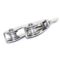 thumbnail image 4 of Wire Rope Pulleys, Stainless Steel Pulley Block With Heavy Duty Lifting Capacity, 360 Degree Swivel For Rope Traverse. Set Of 5., 4 of 8