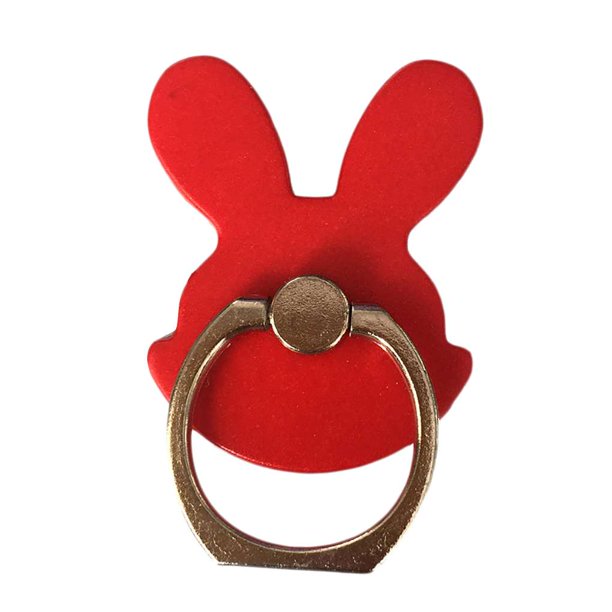 Matsuzay Anillo de dedo Universal para teléfono móvil, soporte de montaje para Smartphone, iPhone, Xiaomi, Samsung, teléfono inteligente, MP3, Coche Teléfono y Comunicación Rojo