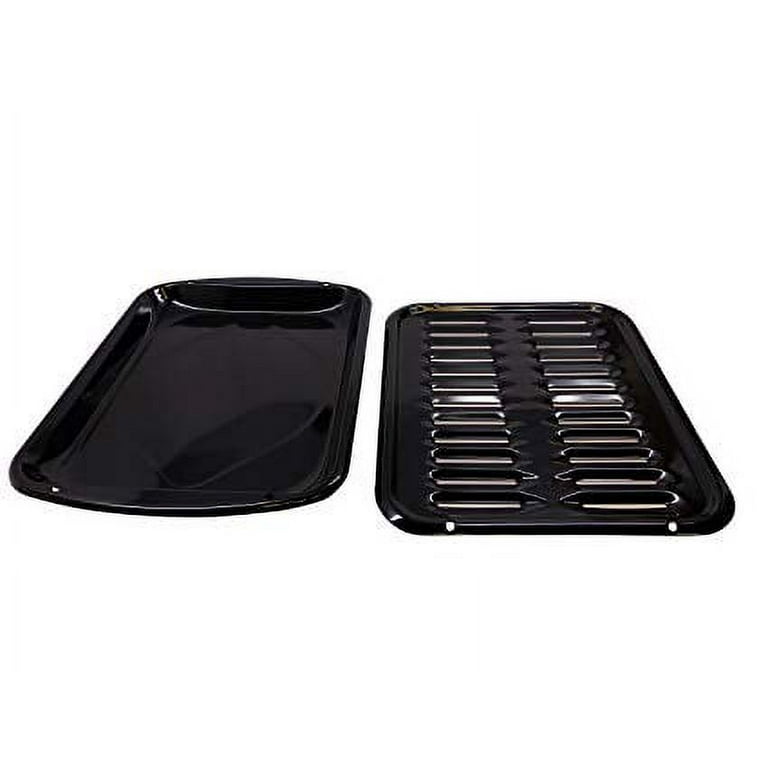 Replacement for Whirlpool 4396923 Broiler Pan and Rack set 17 x 13 Inch