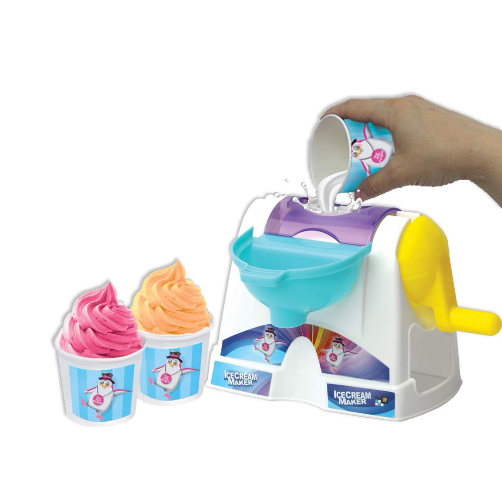 AMAV Toys Ice Cream Maker Machine Toy Make Your Own Home Made Ice