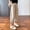apricot, variant on Nine point pants women's summer thin thin thin high waist loose casual cargo Harlan straight leg pants