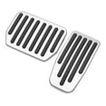 thumbnail image 3 of FUEENIRVA Aluminum Car Pedal Covers with Anti- Design, Easy to Install, Replacement for Accelerator, Brake, and Clutch, 3 of 9