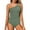 Green#H01, variant on Aligament Backless Ruffled See-Through Swimsuit Cover-Up (Women's)