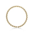 thumbnail image 5 of 20 Gauge Hoop 14K Yellow Gold 10 MM Thread Hoop Nose Ring, 5 of 5