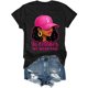 thumbnail image 3 of MHFRRA Camiseta Informal de Manga Larga con Estampado y Cuello Redondo, Sudadera deportiva, Suave, Cómoda y Moderna, Ideal para Uso Diario y Actividades de Ejercicio Ligero. Negro, 3 of 4