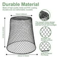 Wire Mesh Round Waste Lightweight Can Open Top Wastebasket Recycling Desk School Garbage Cans