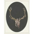 thumbnail image 3 of Waltz, Anne 15x18 Black Modern Framed Museum Art Print Titled - zebradeer I, 3 of 5