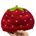 thumbnail image 1 of Gorro de invierno de punto Strawberrys Anime para adultos, 1 of 4