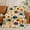 color2, variant on SPXUBZ Autumn Flannel Throw Blanket, Neutral Pumpkin Leaf Sunflower and Plaid Patchwork Pattern, Soft Cozy Blanket for Couch Sofa Bed