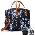 thumbnail image 2 of EastVita Lunch Bags Insulated Cooler Tote Bag with Detachable Shoulder Strap Large and Reusable Handle Suitable for Work School Travel Picnic Black, 2 of 12