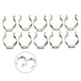 thumbnail image 6 of 10Pcs X Tool Spring Terry Clips Snap Shed Closed Heavy Duty Wall Mount Clips, 6 of 6