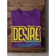 thumbnail image 3 of Desire Of Self Destruction T-Shirt Men -Image by Shutterstock, Male Small, 3 of 4