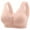 Pink, variant on Fgnfyis Women's Underwire One Smooth U Light T Shirt Convertible Bra Womens Bras Grey 40