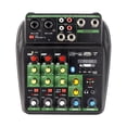 thumbnail image 1 of Mezclador de 4 canales CUTICAT consola mezcladora de sonido profesional Digital verde, 1 of 8