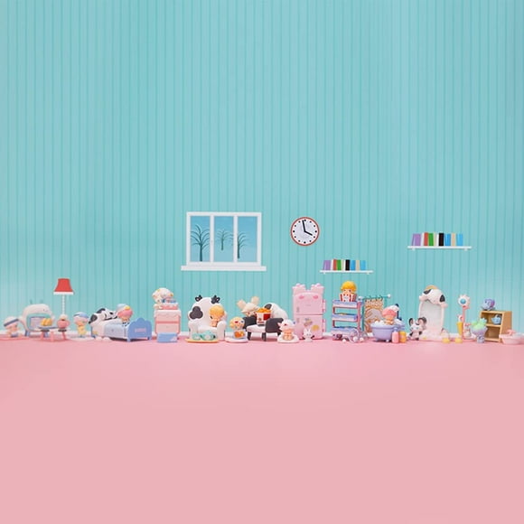 Figura de acción POP MART Dimoo Homebody Series Prop 1PC