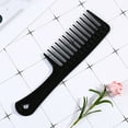 thumbnail image 2 of ACDANC 4Pcs Combs for Women Wide-Teeth Comb Style Wet Brush Curl Styling Device Hair Brush Yellow, 2 of 4