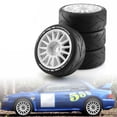 thumbnail image 4 of Labymos Remote Control Off-Road Rally Car white Tires 103*40*80mm 4pcs Replacement for ARRMA Redcat Team, 4 of 8