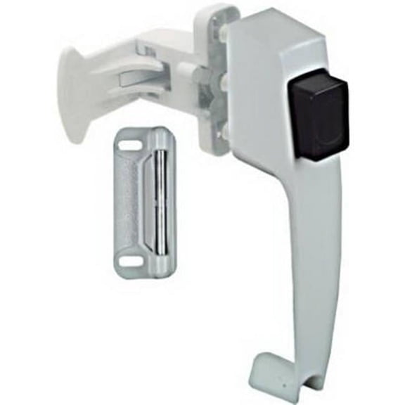 N213-074 White Push Door Latch