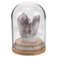 thumbnail image 1 of Racimo de flores de diente de cristal, árbol de cristal, cúpula de vidrio, base de madera, piedras de cristal de la suerte para meditación, yoga, atracción, decoración del hogar y la oficina, 1 of 7