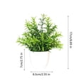 thumbnail image 3 of Hot6sl Liquidación de Ahorros de Verano Plantas Simuladas Plantas Falsas Plantas Verdes Decoración de Interior y Exterior Plantas En Macetas de Plástico, 3 of 5