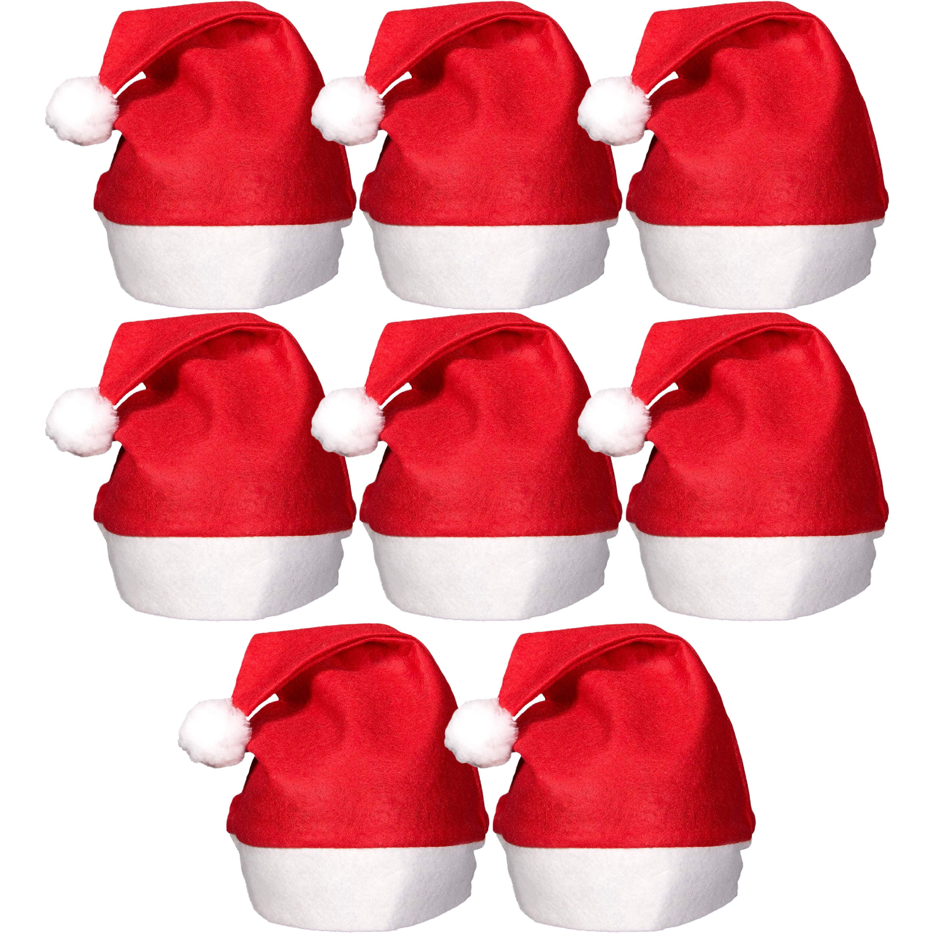 purple santa hats bulk