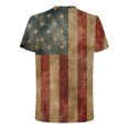 thumbnail image 5 of Independence Day Mens Summer Tops USA Star Stripes Graphic Tees Crew Neck Slim Fit 4th July Patriotic T-Shirts Memorial Day Shirts, 5 of 5