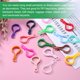 thumbnail image 4 of Uxcell 150 Pcs Broches de Langosta de Plástico Clip de Lanyard Color Verde Fruta, 4 of 6
