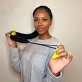thumbnail image 3 of 3 Pcs Manchon de Tissage de Cheveux 28 Pouces avec Cordon de Serrage Réutilisable Respirant Extensible Perruque pour Femmes Boîte Filet Tresses Dreadlock Torsades Manchon, 3 of 8