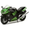 thumbnail image 2 of 2011 Kawasaki ZX-14 Ninja Green Motorcycle Model 1/12 by New Ray, 2 of 3