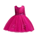 thumbnail image 1 of Verano niña flor cumpleaños tul vestido arco vestido de boda niños fiesta de noche princesa rojo rosa ropa bebé niña Bowknot vestidos 7-8T (etiqueta 150) Gao Jinjia LED, 1 of 2