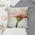 thumbnail image 2 of Chilfamy Flowers Throw Pillow Covers Short Plush Cushion for Bedroom Sofa, Elegant Design, 1PC 20x20in, 2 of 5