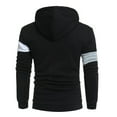 thumbnail image 3 of Blueek Men Long Sleeve Hoodie Stitching Color Coat Jacket Outwear Sport Tops, 3 of 4