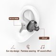 thumbnail image 3 of Auriculares inalámbricos Bluetooth con clip para la oreja, auriculares de conducción ósea con clip para la oreja, 3 of 6