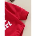 thumbnail image 6 of Suealasg Baby Girls Valentine’s Day Romper Infant Long Sleeve Crewneck Heart Letter Pattern Bodysuits Jumpsuits 3M 6M 12M 18M Casual Spring One Piece Clothes for Infant Girls, 6 of 7